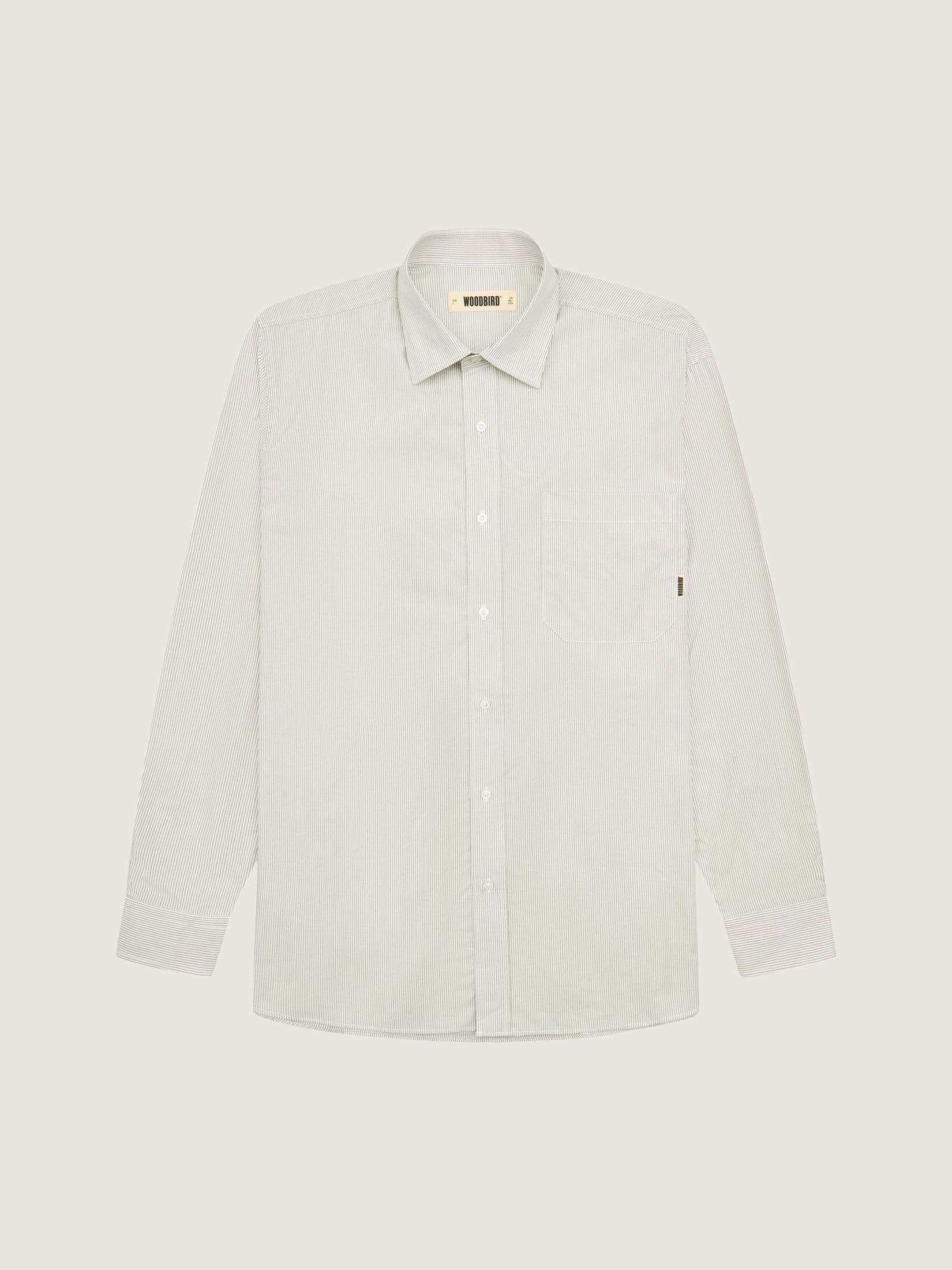 Woodbird WBYuzo Italics Shirt Shirts Off White