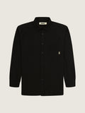 WBYuzo Struck Shirt - Black