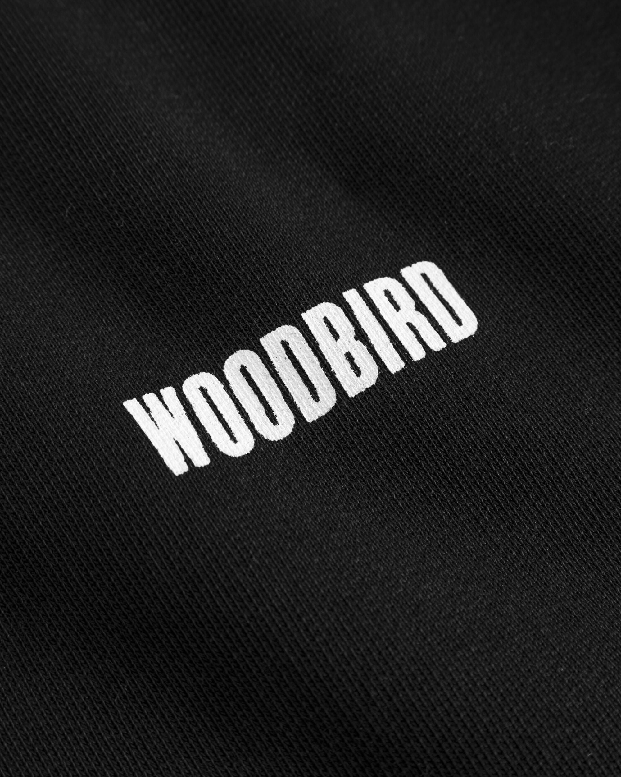 Woodbird WBZhang Hao Crew Sweats Black