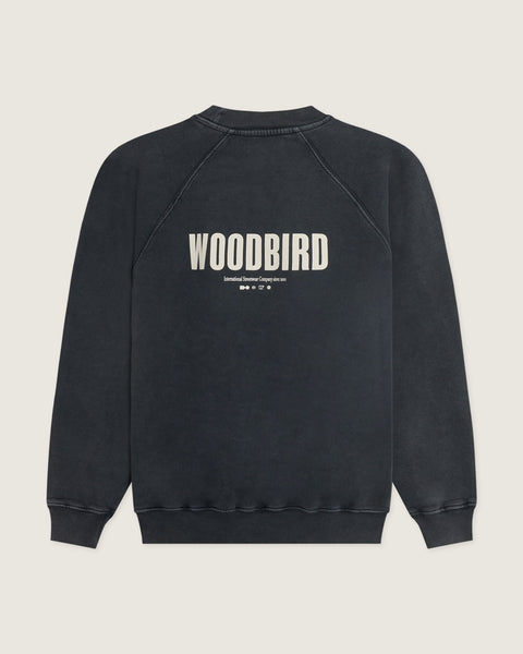 トップス BAMBOOS CREWNECK / BLK WBZhang_Washed_Logo_Crew-