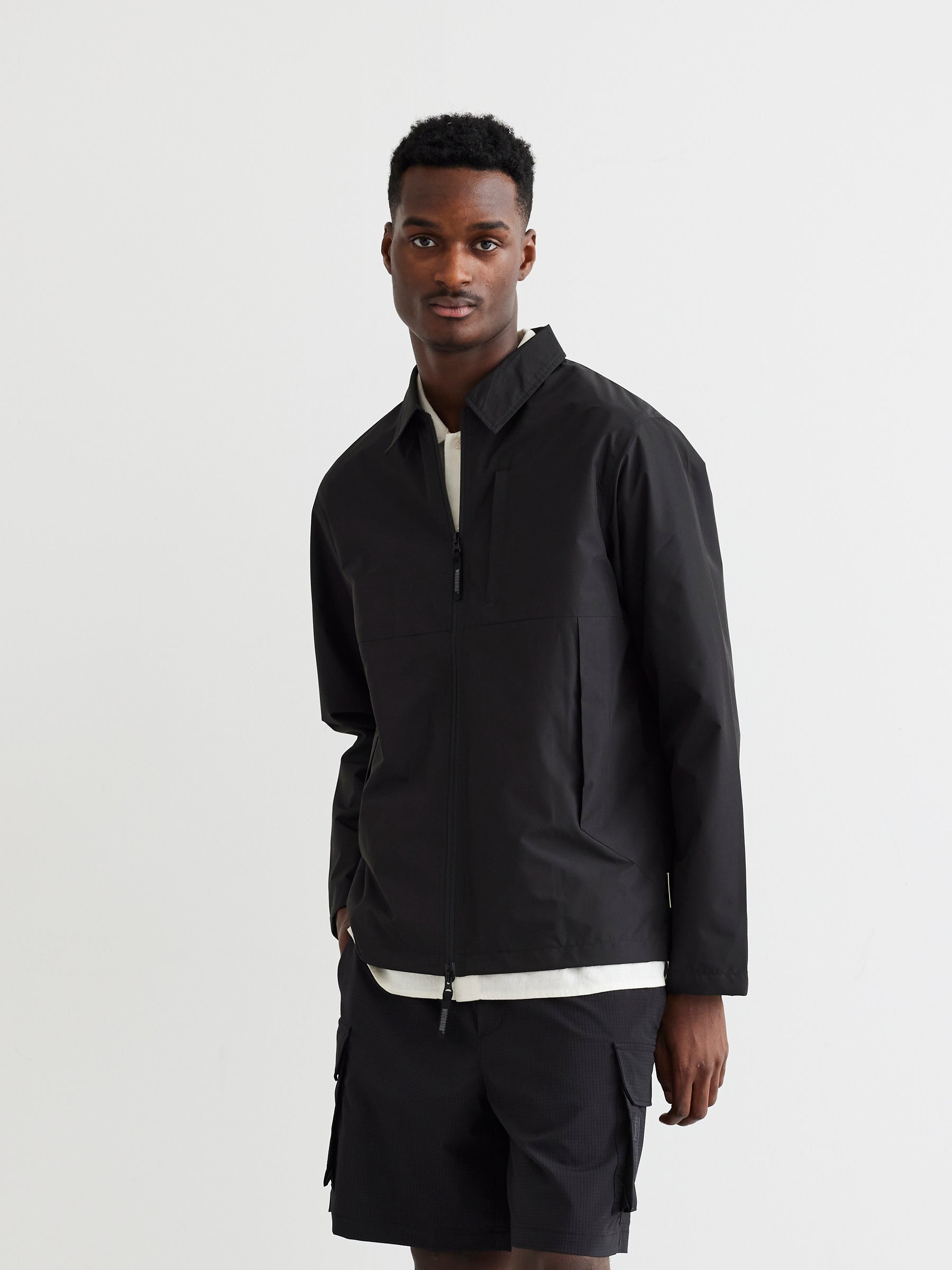 Woodbird WBZhen Tech Jacket Outerwear Black