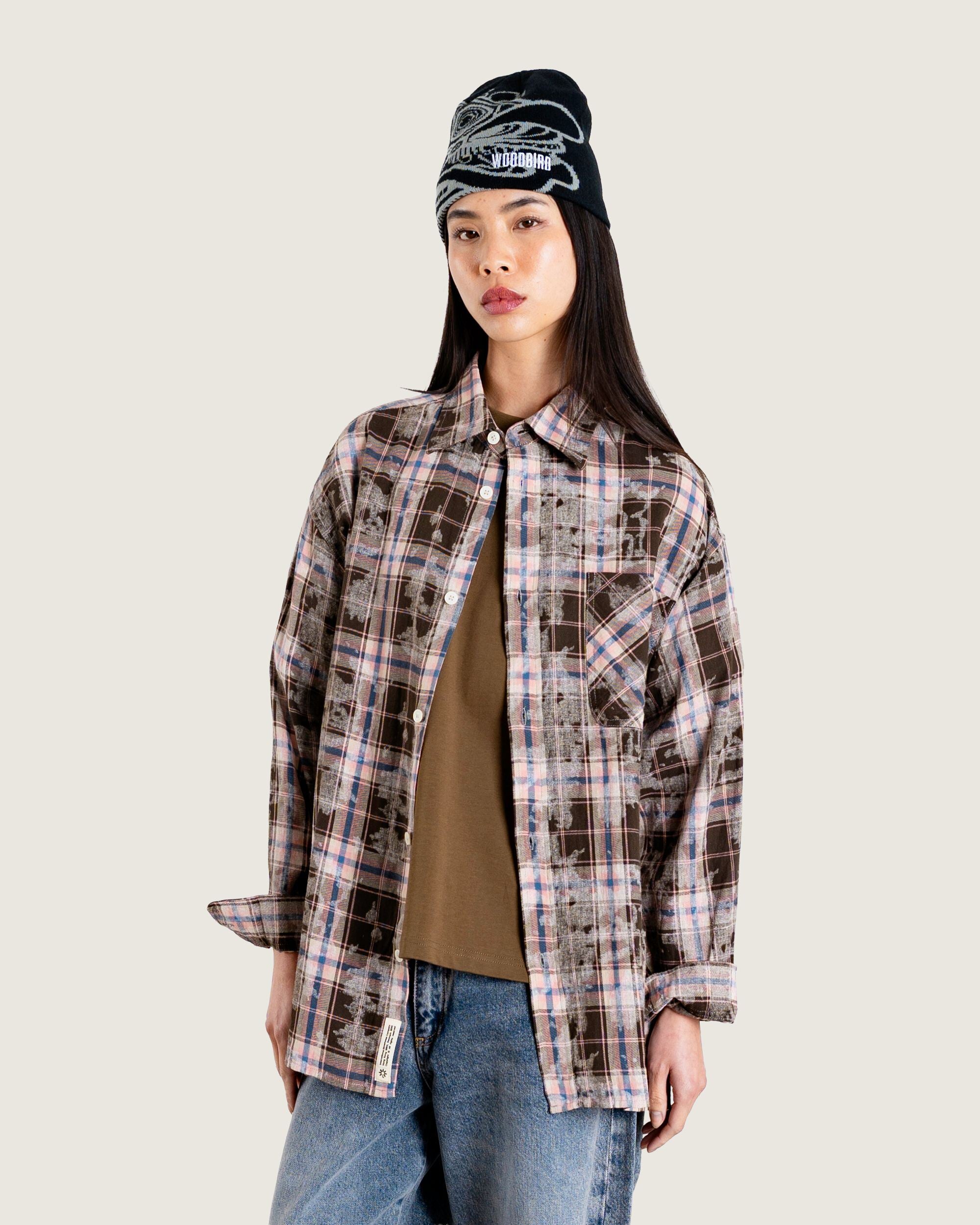 Woodbird Female WBZimo Check Shirt Shirts Pink