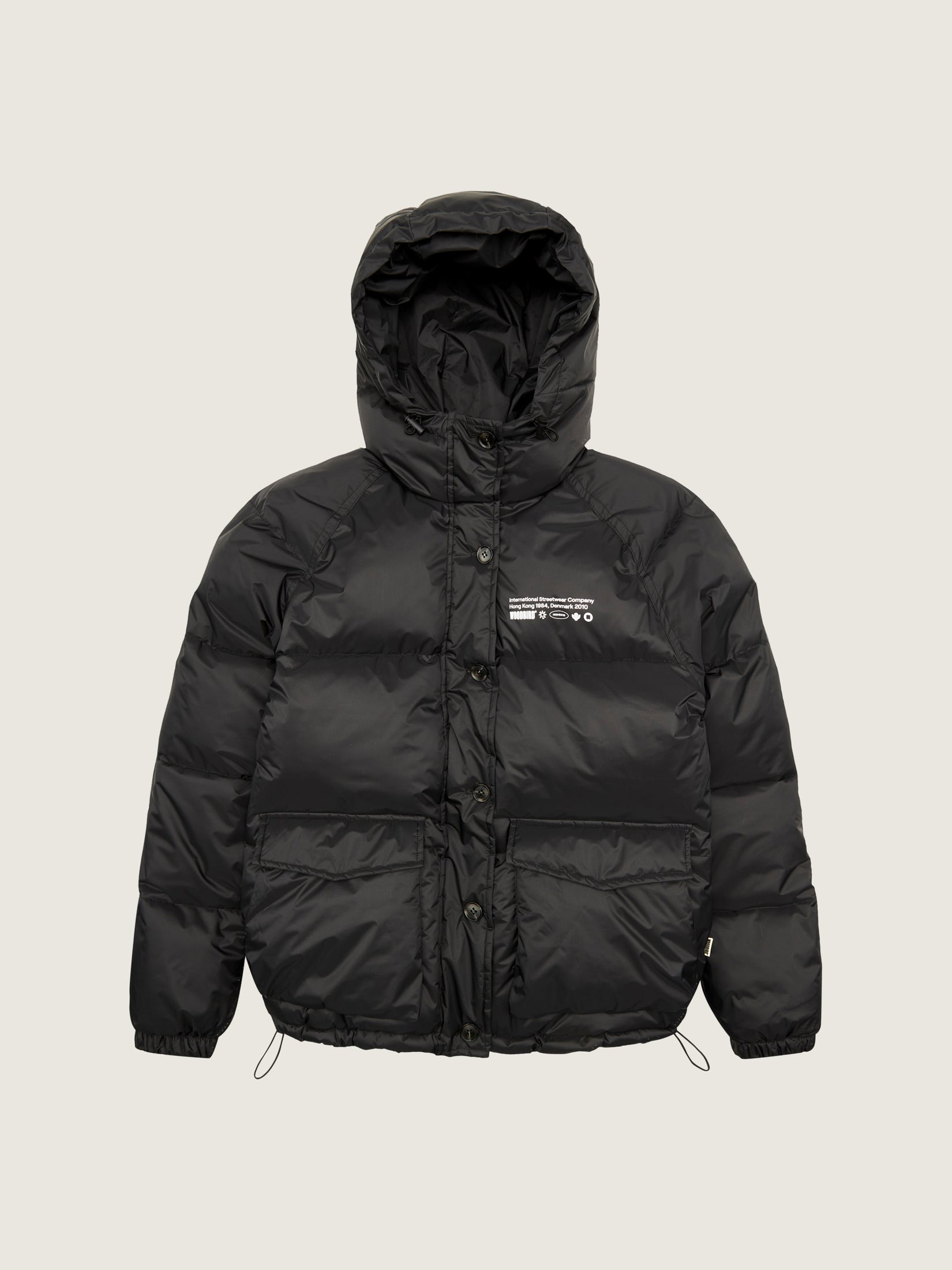 Woodbird Female WBZumo Bomber Jacket Outerwear Black