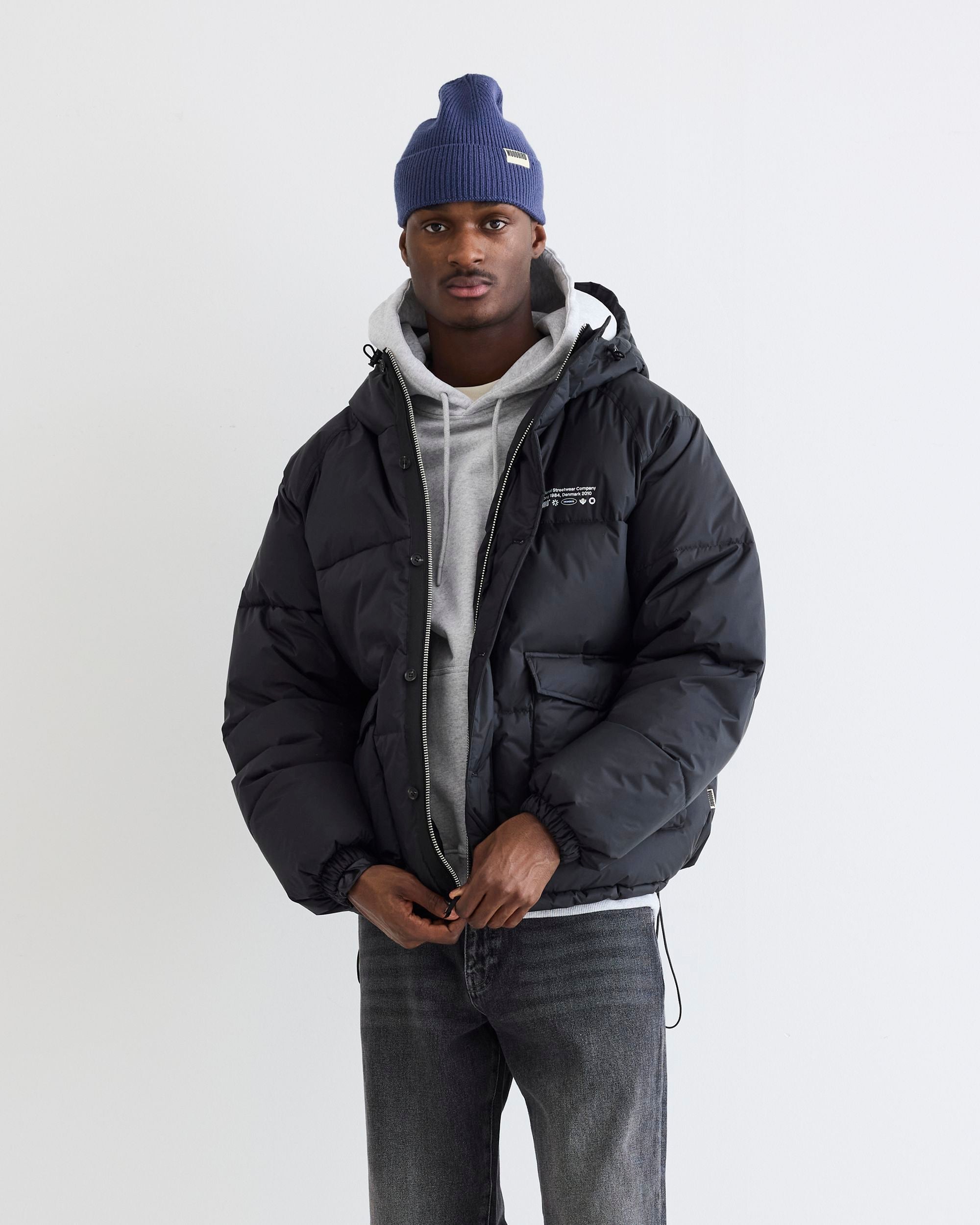 Woodbird WBZumo Bomber Jacket Outerwear Black