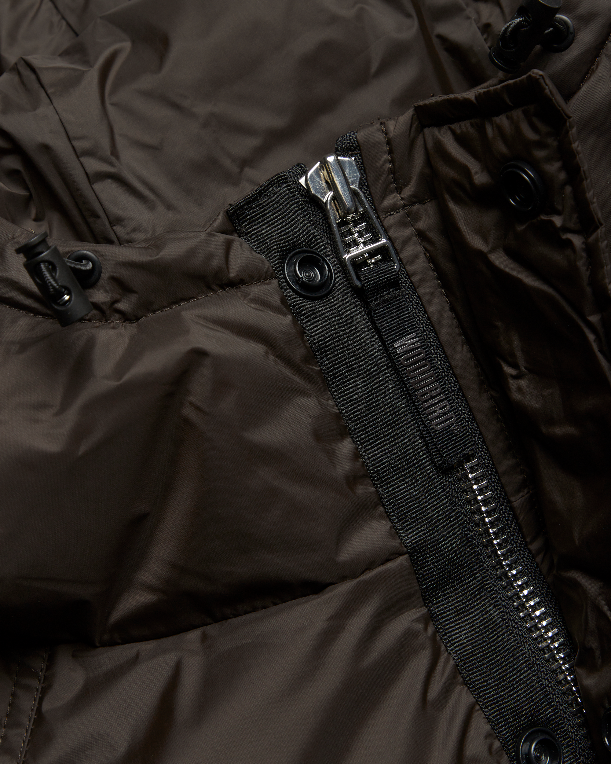 Woodbird WBZumo Bomber Jacket Outerwear Dark Brown