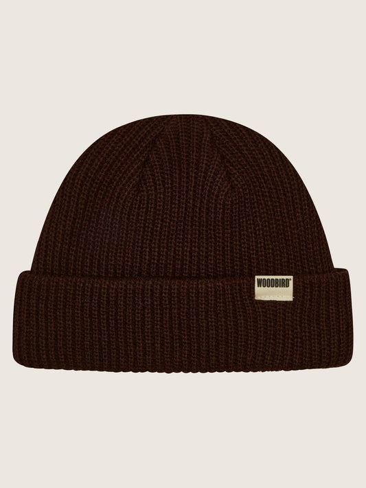 Woodbird WB Yeta Sport Beanie Accessories Chocolate brown