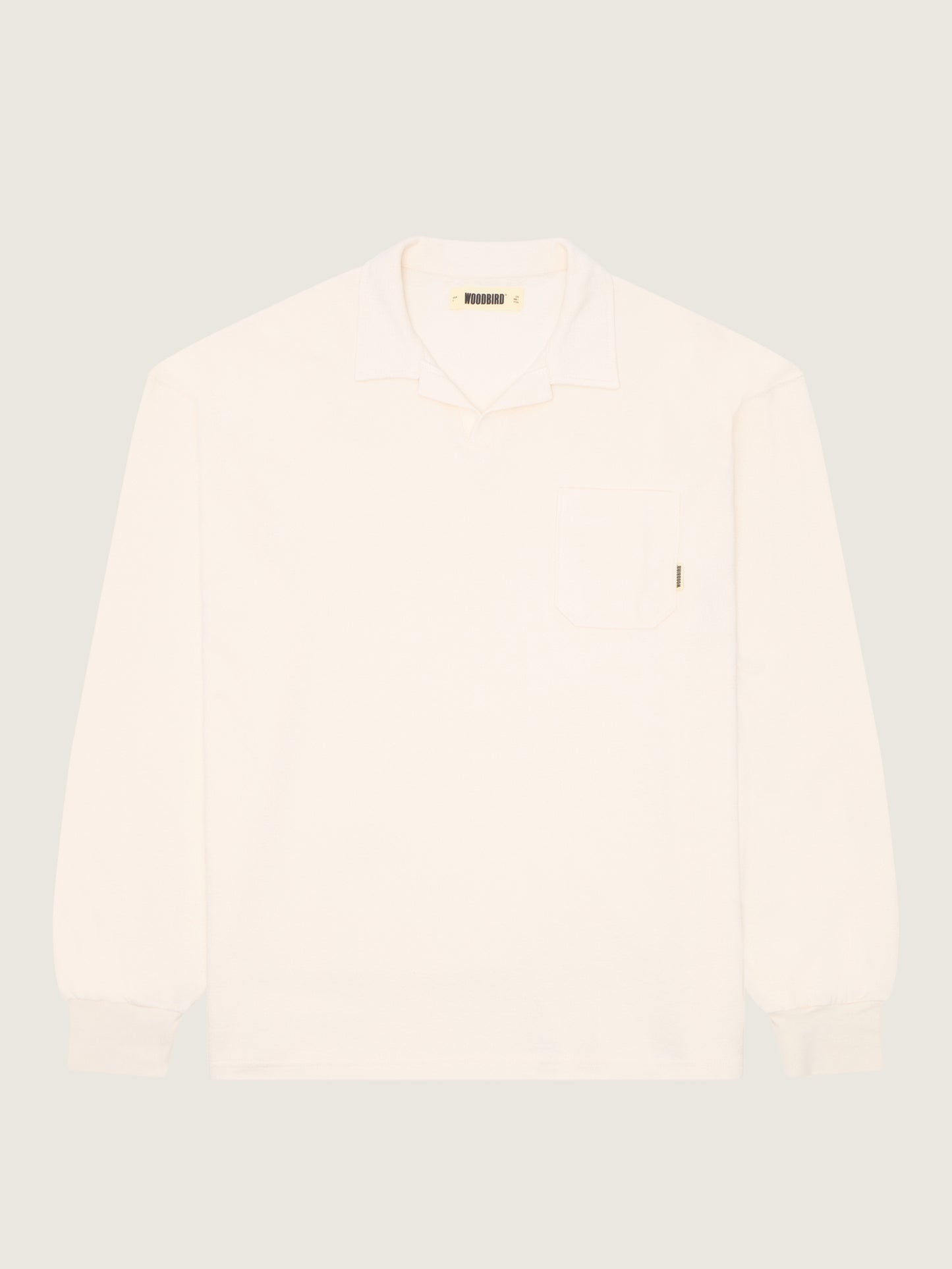 Woodbird WBlych Terry Polo T-Shirts Off White