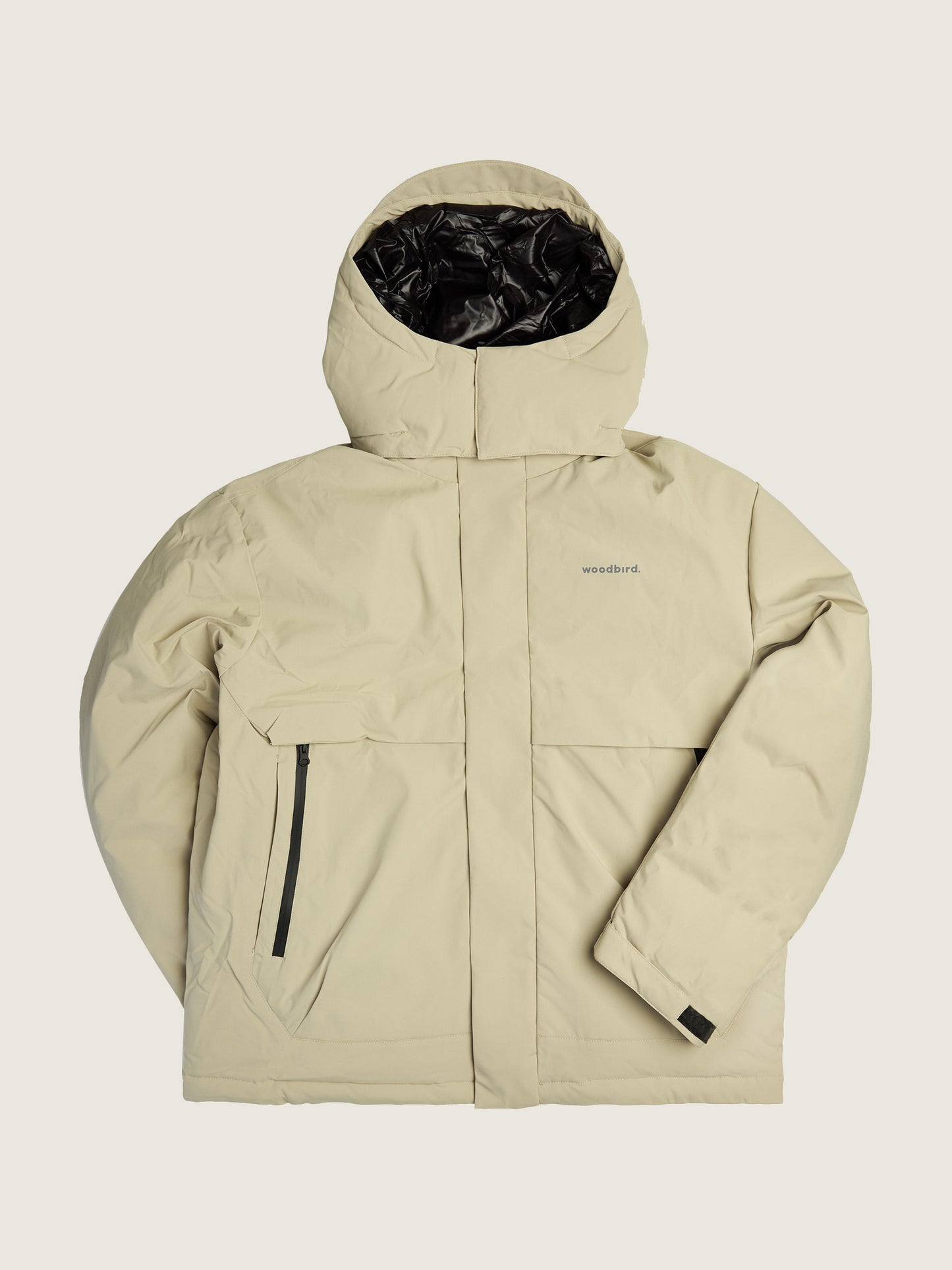 Woodbird Wito Parka Jacket Outerwear Sand