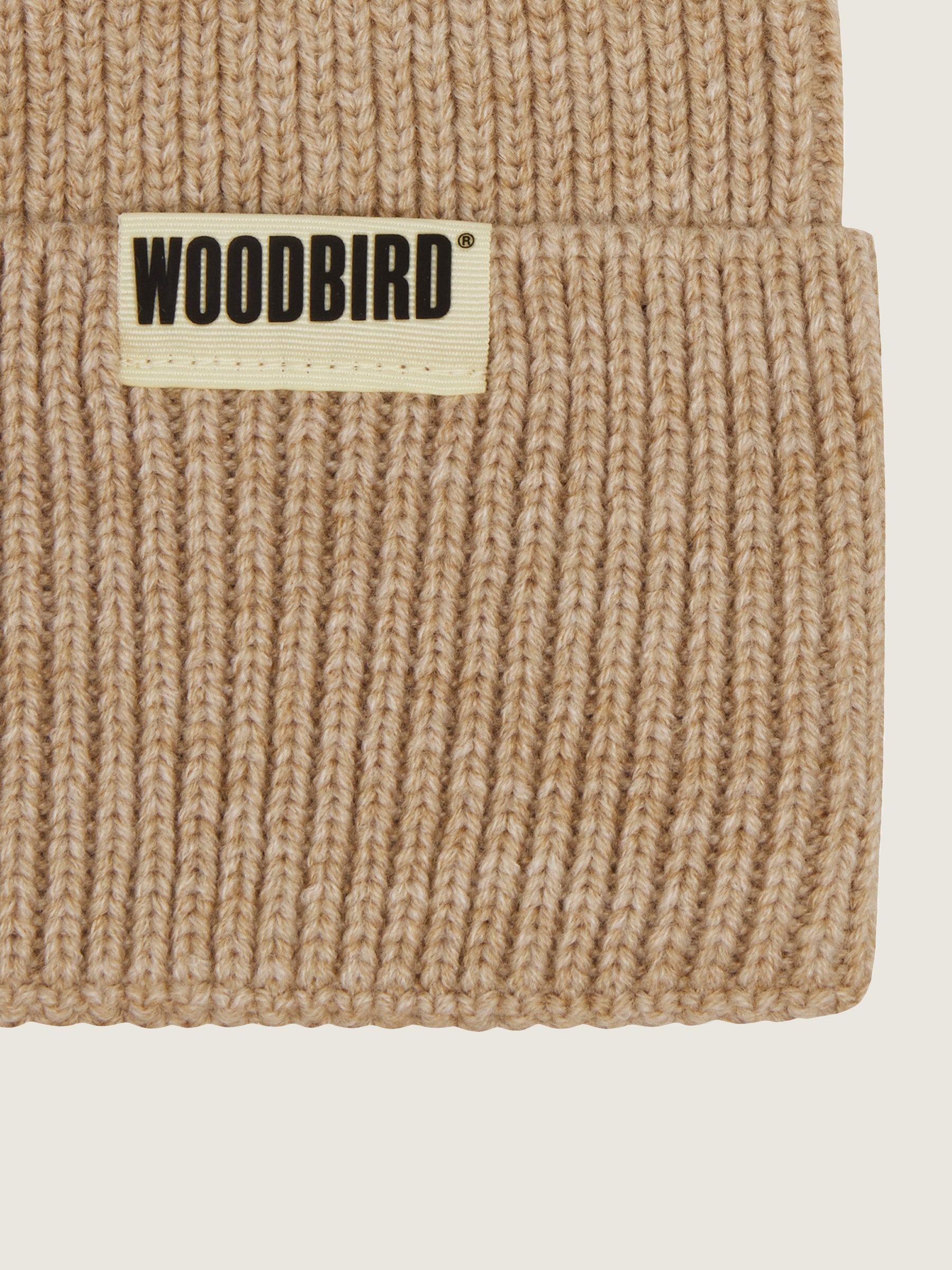 Woodbird WBYupa Long Beanie Accessories Camel