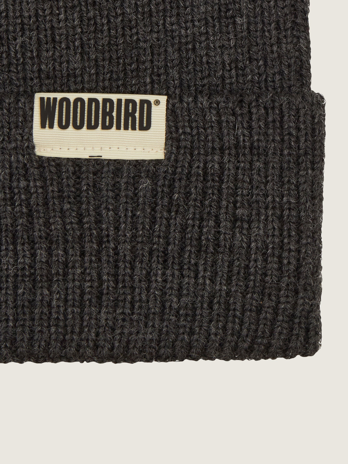 Woodbird WBYupa Long Beanie Accessories Dark Grey