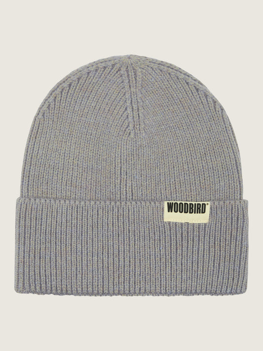 Woodbird WBYupa Long Beanie Accessories Light Grey