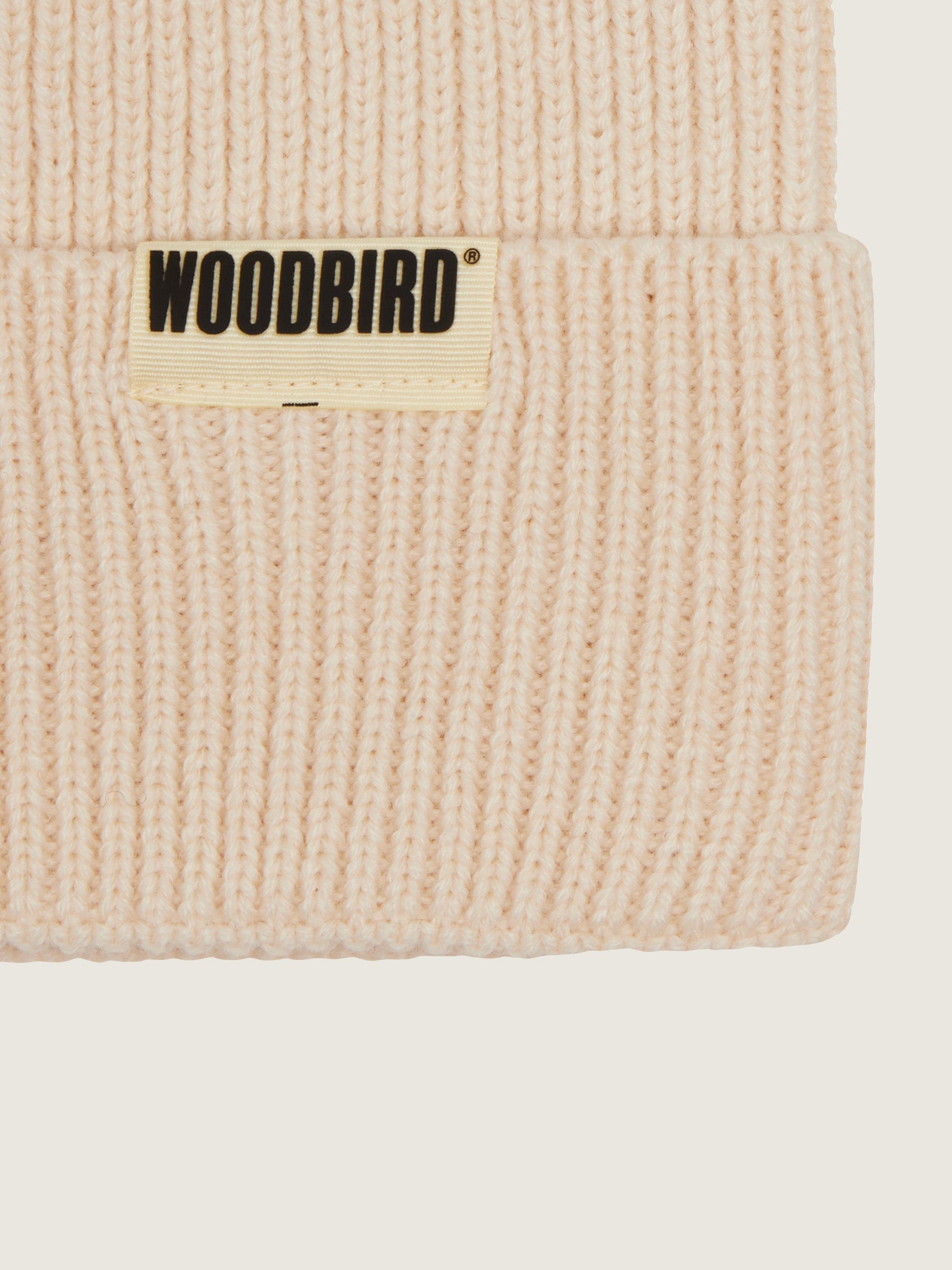 Woodbird WBYupa Long Beanie Accessories Off White