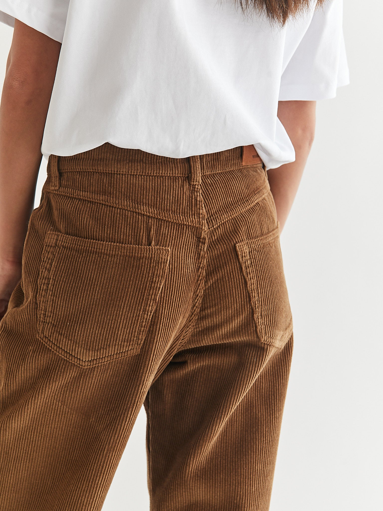 Woodbird Female Carla Cord Pants Jeans Camel