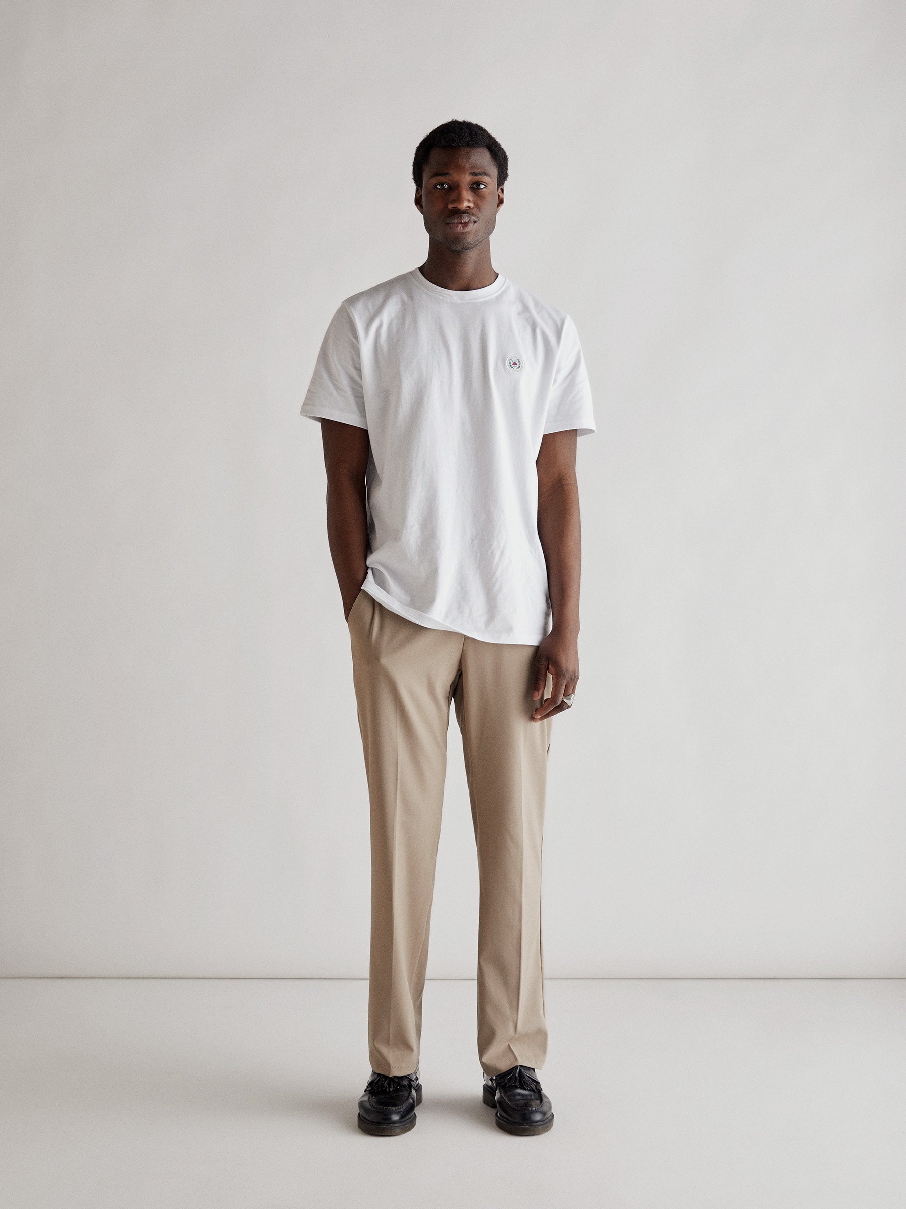 Woodbird Eik Nickel Pants Pants Ecru
