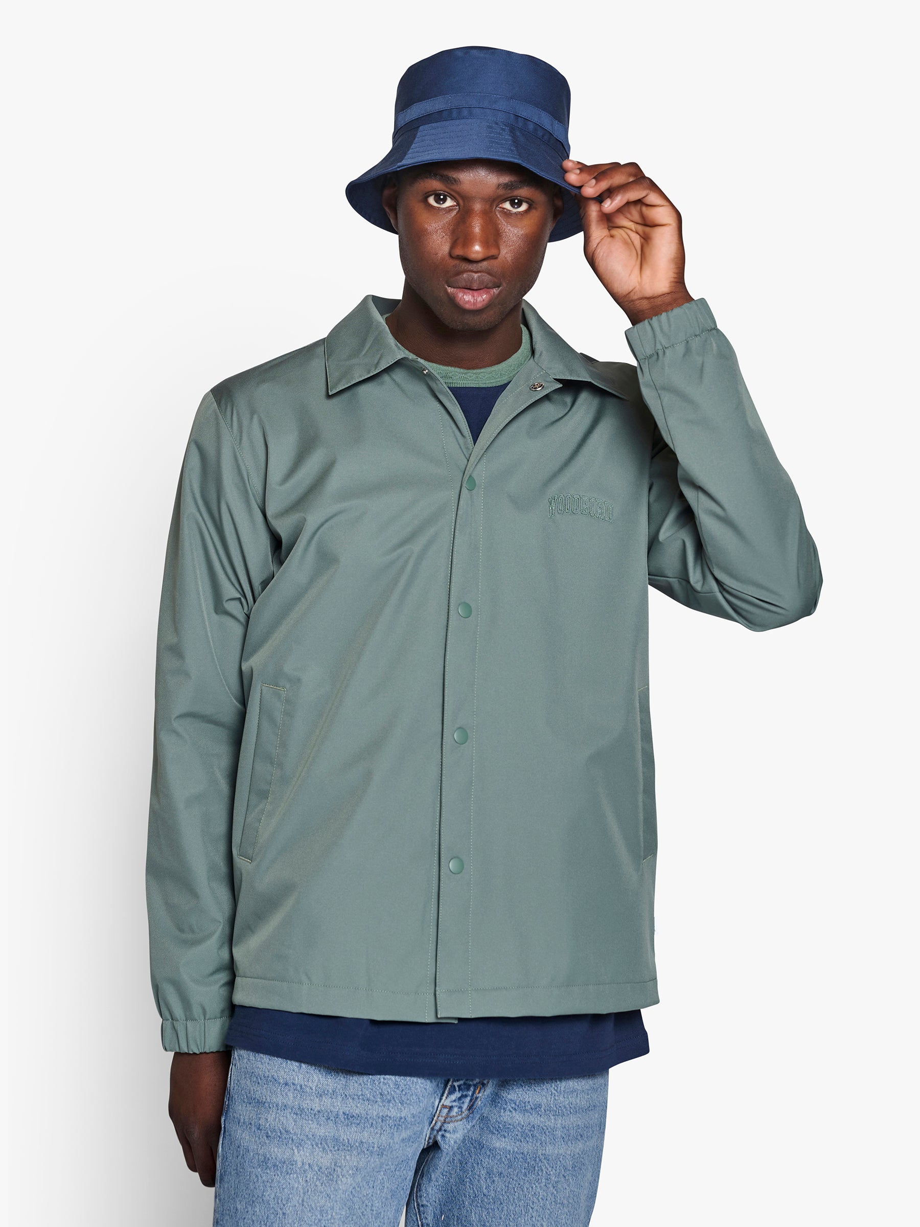 Green on sale coaches jacket