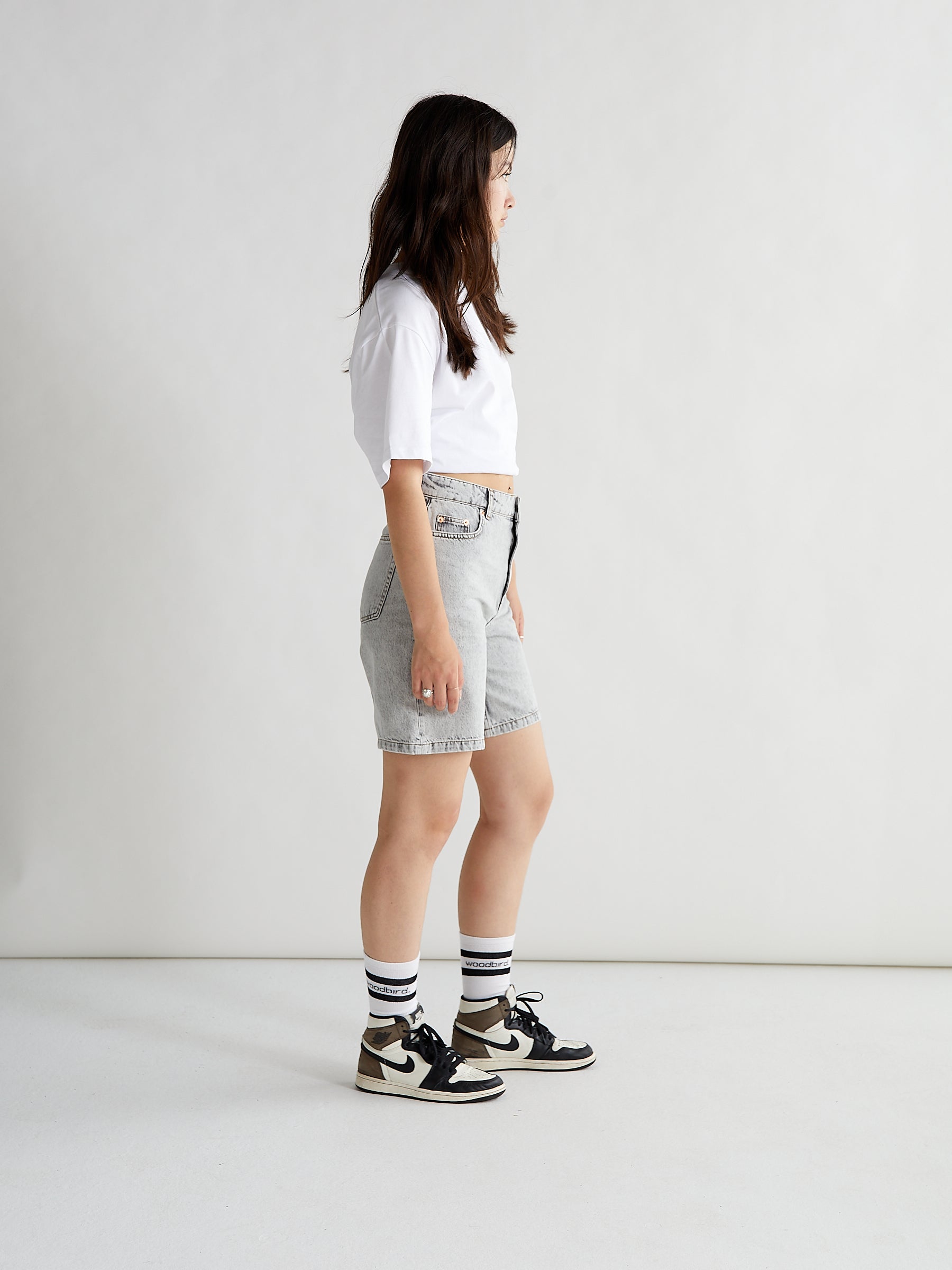 Woodbird Female Maggie Snow Shorts Shorts Grey