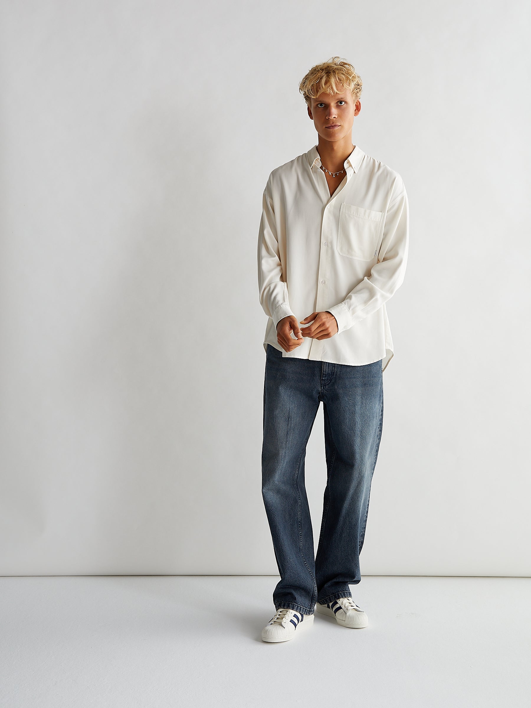 Woodbird Rami Reto Jeans Jeans Retro Blue