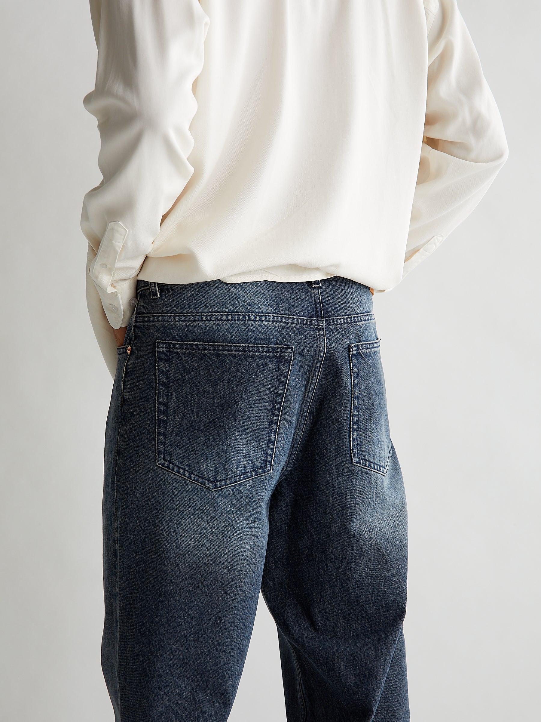 Woodbird Rami Reto Jeans Jeans Retro Blue