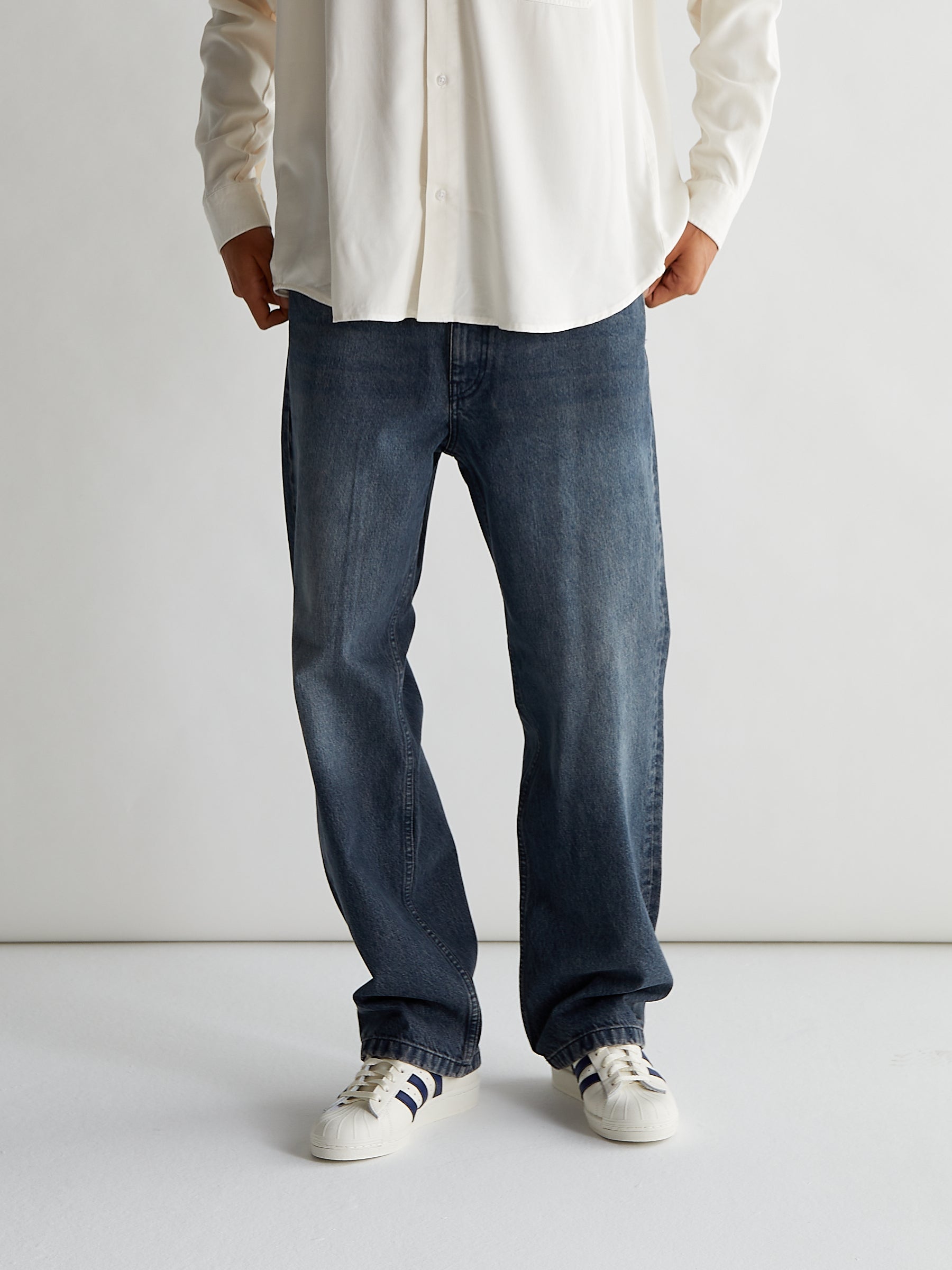 Woodbird Rami Reto Jeans Jeans Retro Blue